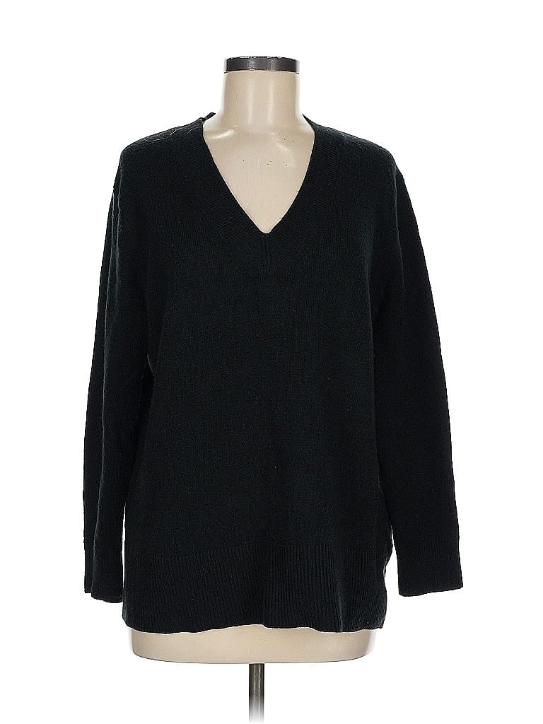 Pre-owned Banana Republic Factory Store Pullover Sweater In Black