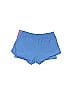 Adidas 100% Polyester Color Block Blue Athletic Shorts Size M - photo 2
