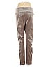 T Tahari Metallic Silver Casual Pants Size M - photo 2