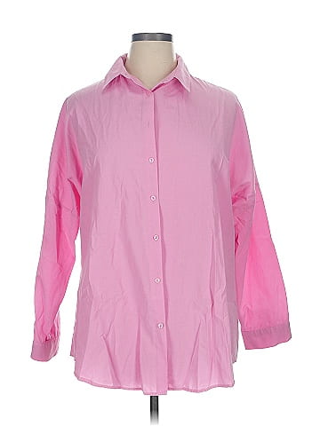 Big Dart 3/4 Sleeve Button-Down Shirt (view 1)