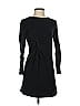 Lea & Viola Solid Black Casual Dress Size S - photo 1