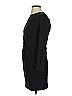 Lea & Viola Solid Black Casual Dress Size S - photo 5