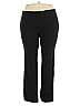 Aimée Solid Black Active Pants Size M - photo 1