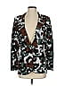 Norma Kamali Print Green Brown Blazer Size S - photo 1