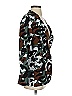 Norma Kamali Print Green Brown Blazer Size S - photo 3