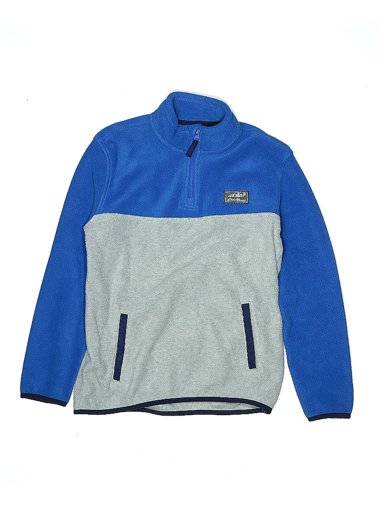 Eddie Bauer 100% Polyester Blue Pullover Sweater Size M (big kids) - photo 1