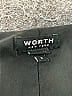 Worth New York Stripes Black Blazer Size 8 - photo 6