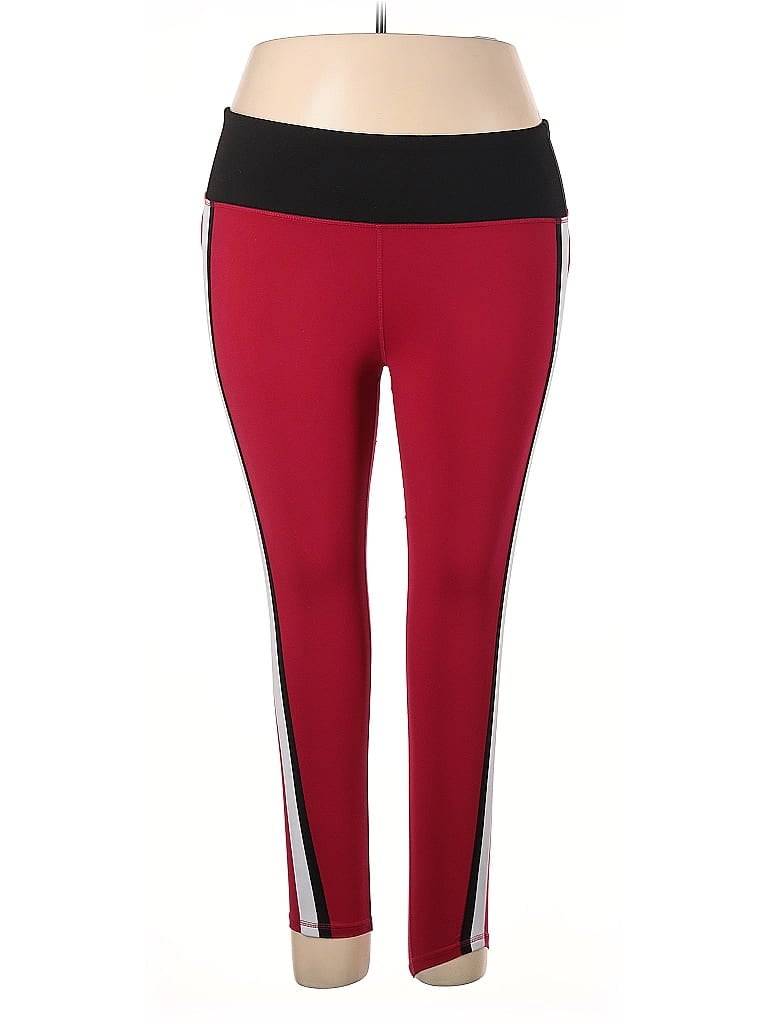Pre-owned Dsg Active Pants In Red