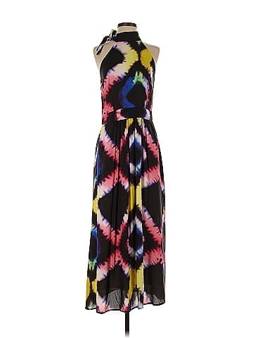 Busayo Collective Rainbow Tie Dye Dress (view 1)