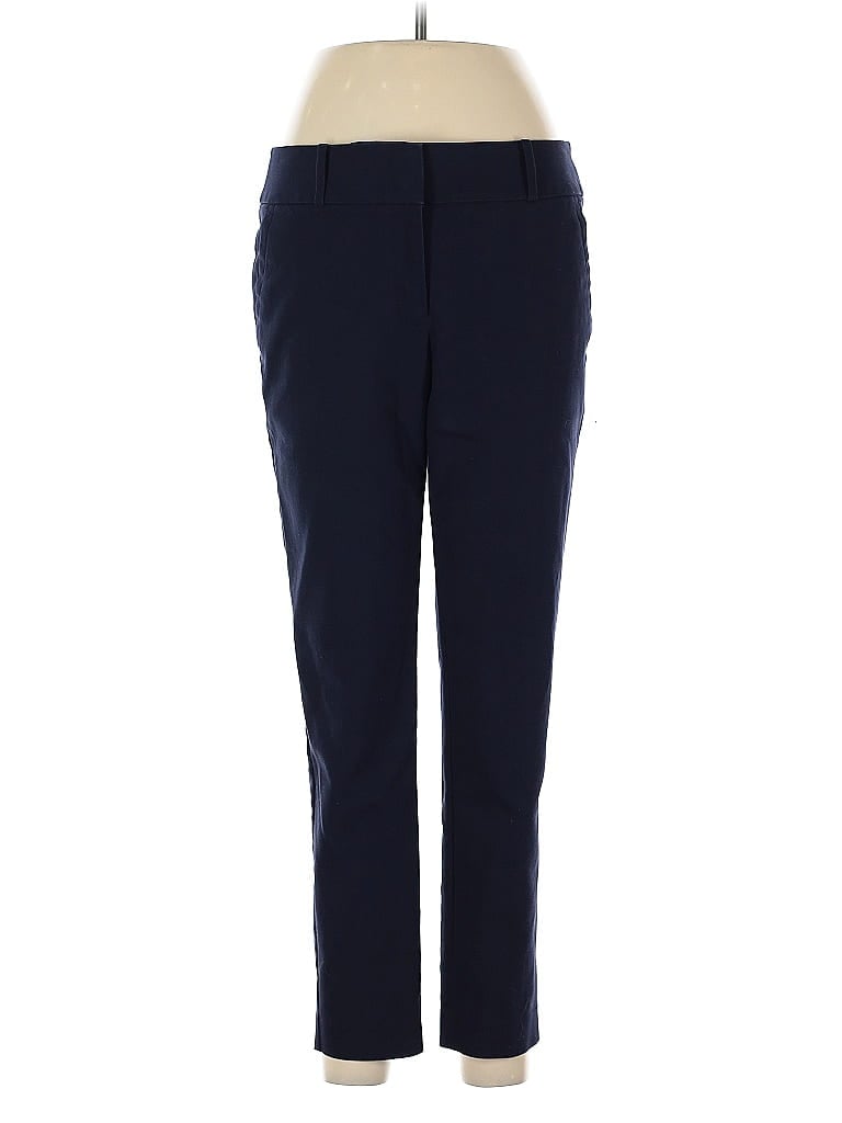 Pre-owned Ann Taylor Loft Dress Pants In Blue