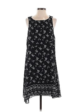 Max Studio outlets black and brown floral tank top size large