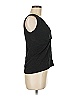 Aimée Black Sleeveless T-Shirt Size M - photo 4