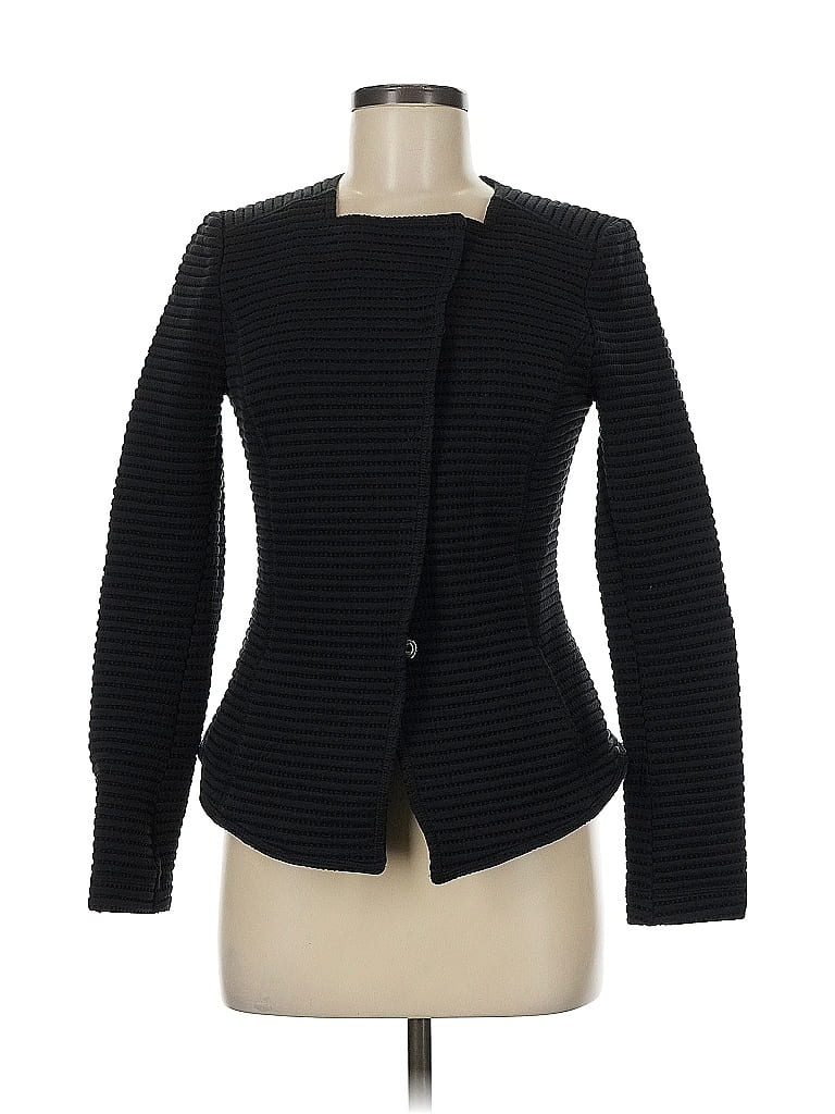 Worth New York Stripes Black Blazer Size 8 - photo 1