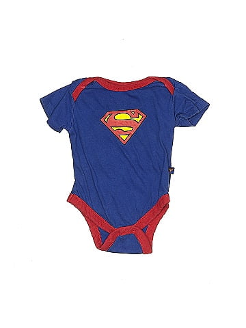 Superman Short Sleeve Onesie (view 1)