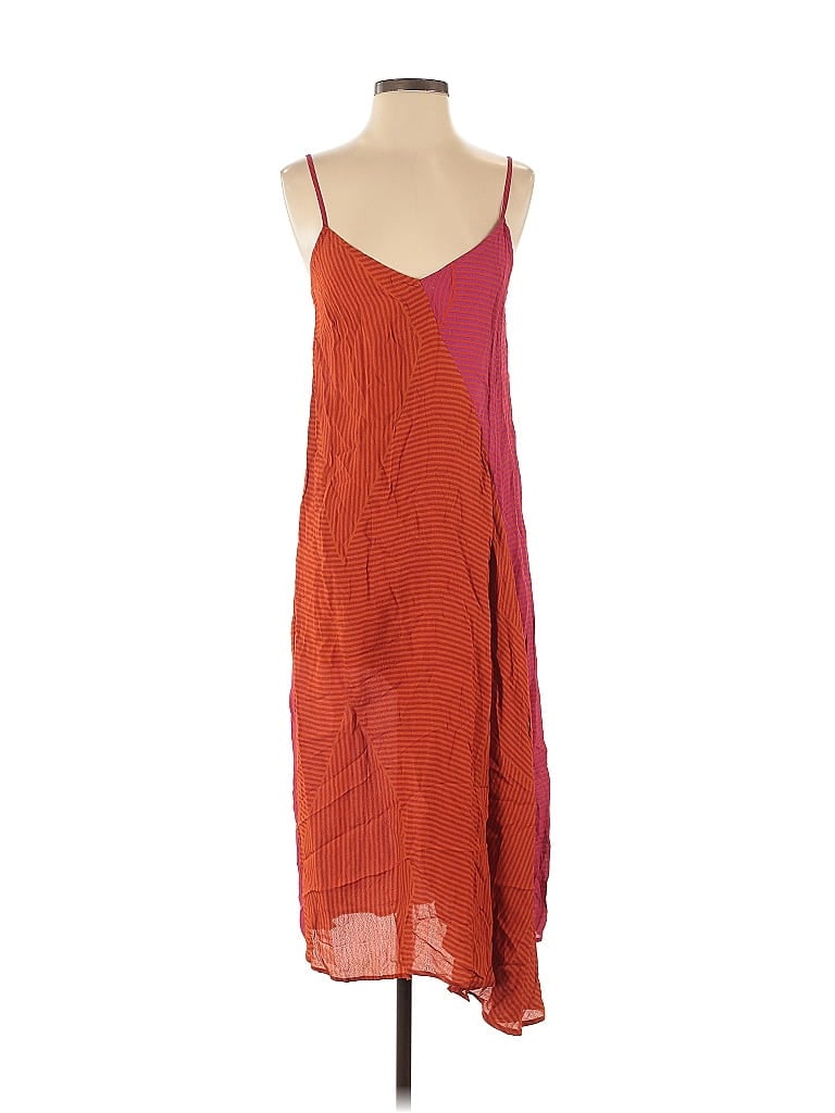 Pre-owned Conditions Apply Casual Dress In Orange