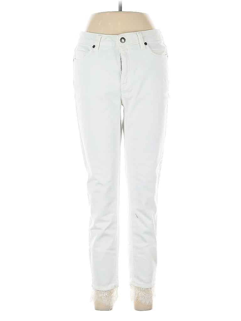Pre-owned Haute Hippie Jeggings In White