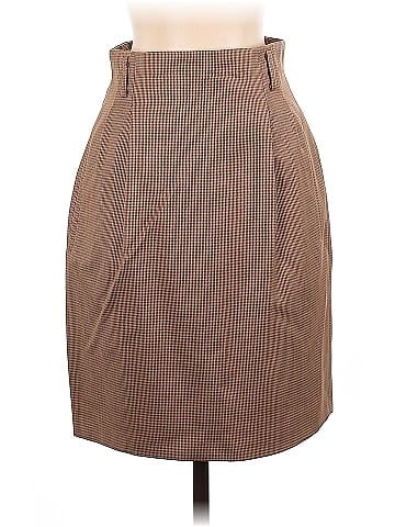 Linda Allard Ellen Tracy Wool Skirt (view 1)