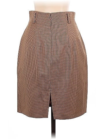 Linda Allard Ellen Tracy Wool Skirt (view 2)