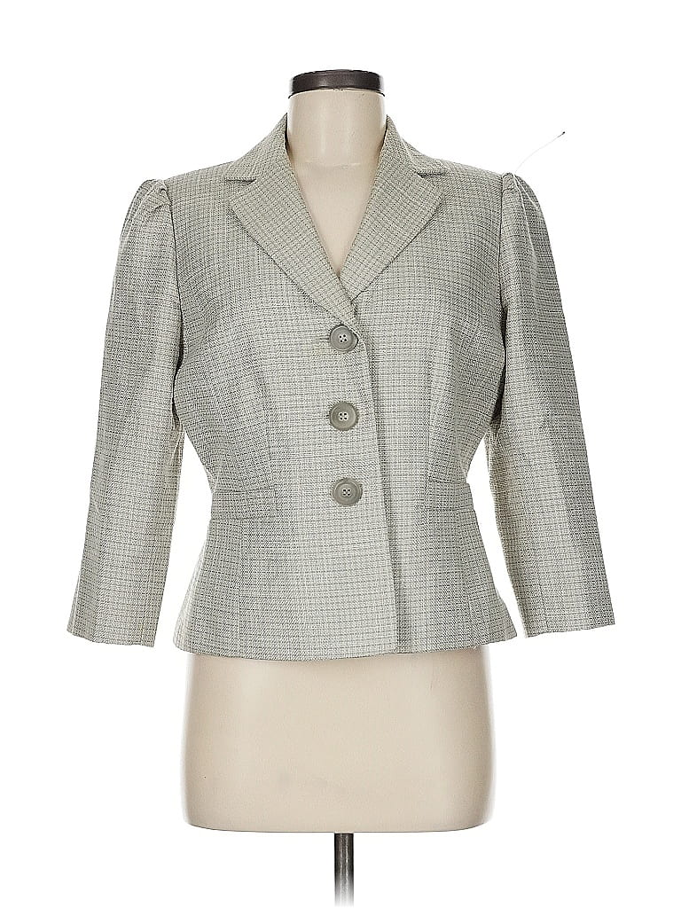 Click to view more detailed imagery on our partner's website Pre-owned Tahari By Asl Blazer Jacket In Gray