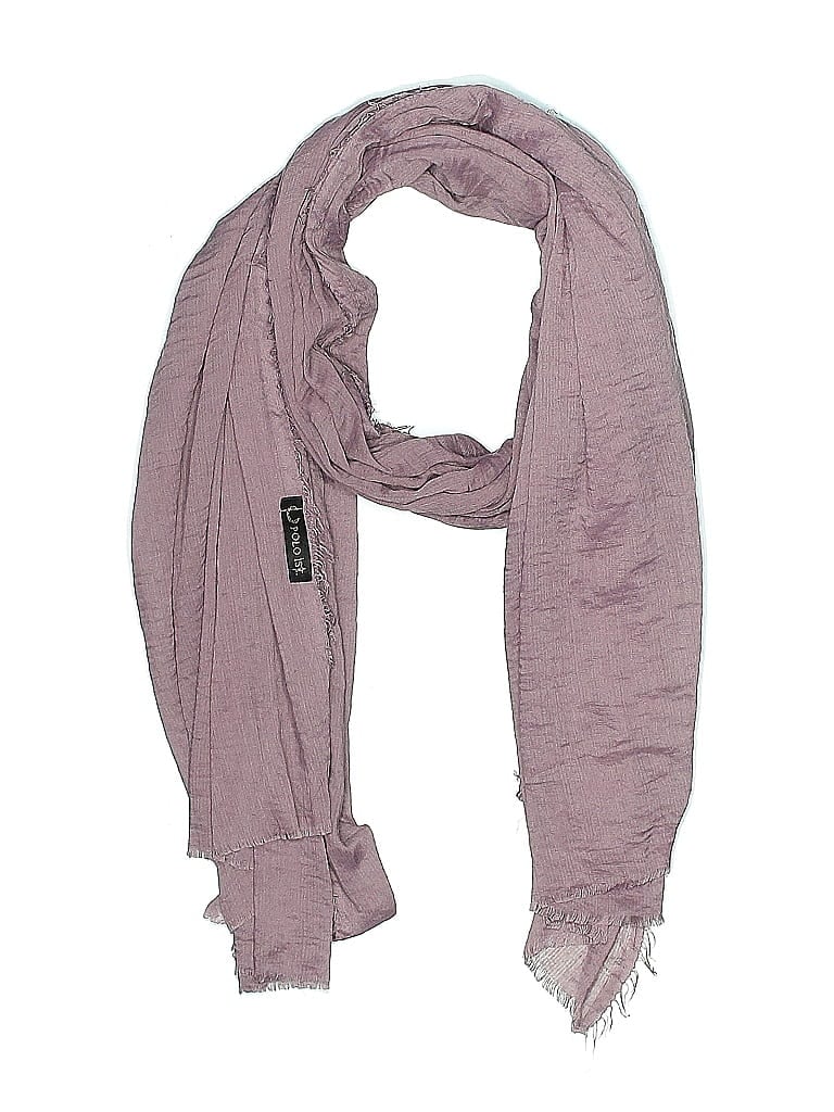 Pre-owned Assorted Brands Scarf In Pink