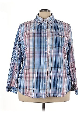 Allison Daley Long Sleeve Button-Down Shirt (view 1)