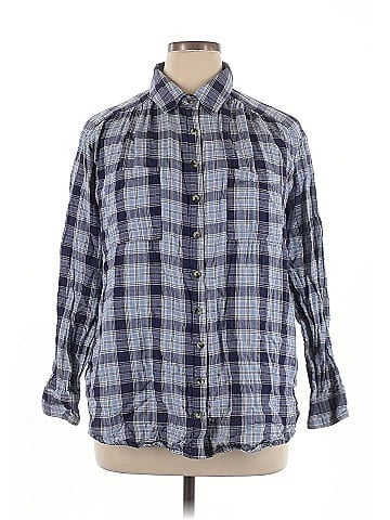Seen Worn Kept Long Sleeve Button-Down Shirt (view 1)
