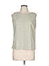 Judy's Group Inc 100% Polyester Green Teal Sleeveless Blouse Size 10 - photo 1