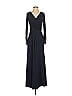 David Meister 100% Polyester Black Blue Cocktail Dress Size 4 - photo 1