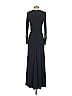 David Meister 100% Polyester Black Blue Cocktail Dress Size 4 - photo 2