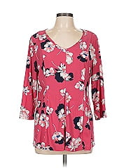 Roz & Ali 3/4 Sleeve Blouse