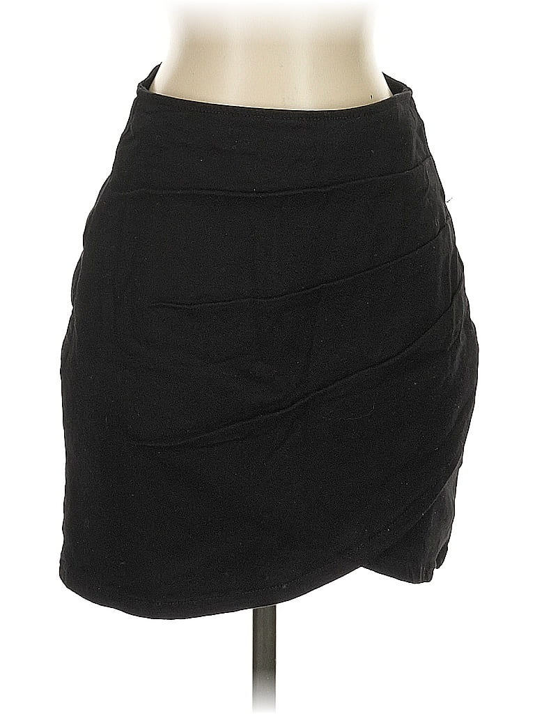Pre-owned Unbranded Casual Skirt In Black