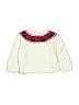 Gymboree 100% Cotton Ivory Pullover Sweater Size 12-18 mo - photo 1