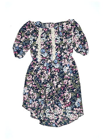 Pink & Violet Dress (view 1)