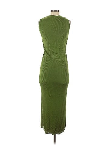 Atlein Collective Green Knit Midi Dress (view 2)