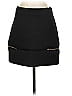 Soprano Solid Black Casual Skirt Size S - photo 1