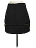 Soprano Solid Black Casual Skirt Size S - photo 2