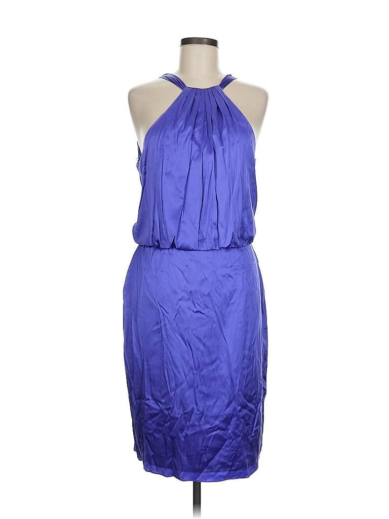 David Meister Purple Cocktail Dress Size 10 - photo 1