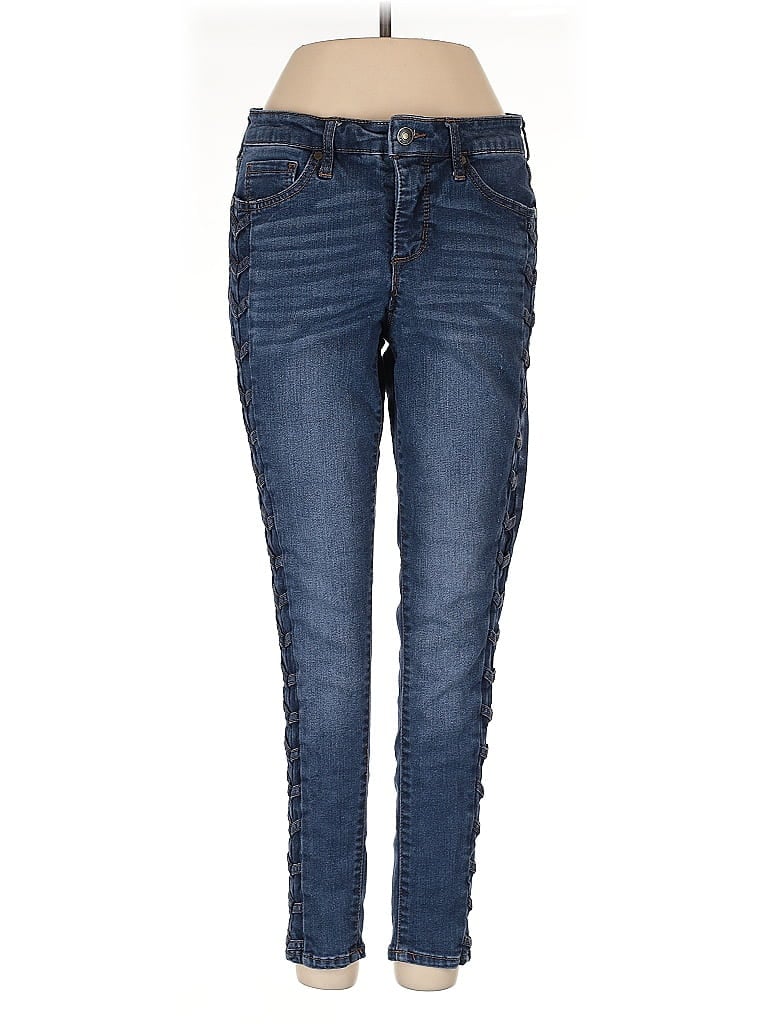 Sofia by Sofia Vergara Solid Blue Jeans Size 4 - photo 1
