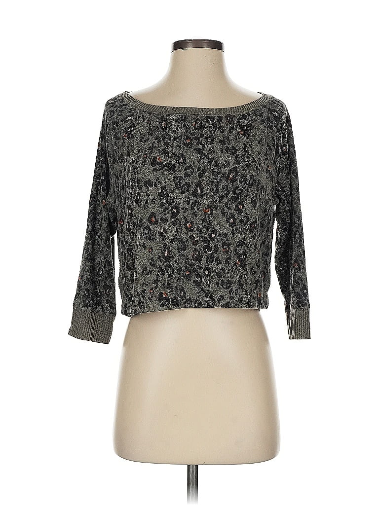 Pre-owned Maurices Pullover Sweater In Gray