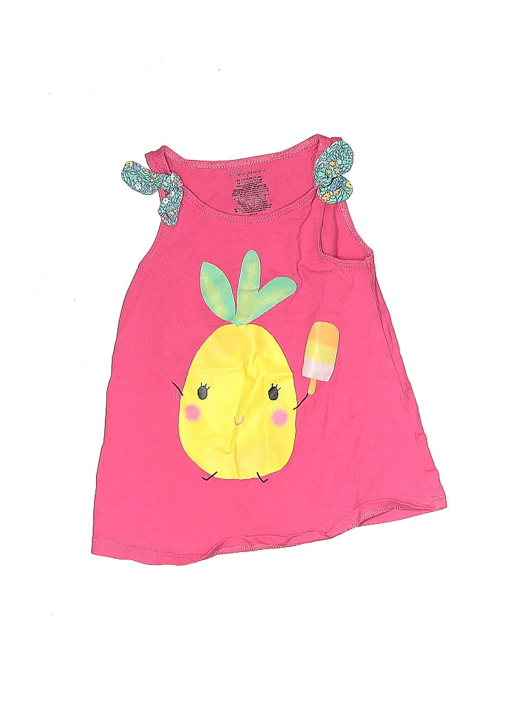 First Impressions 100% Cotton Pink Dress 12-18 MO / 18 MO - photo 1