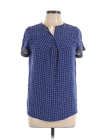 Madewell Short Sleeve Silk Top (view 1)