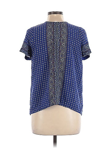 Madewell Short Sleeve Silk Top (view 2)
