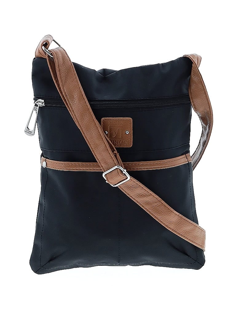 Stone Mountain Blue Black Crossbody Bag One size - photo 1