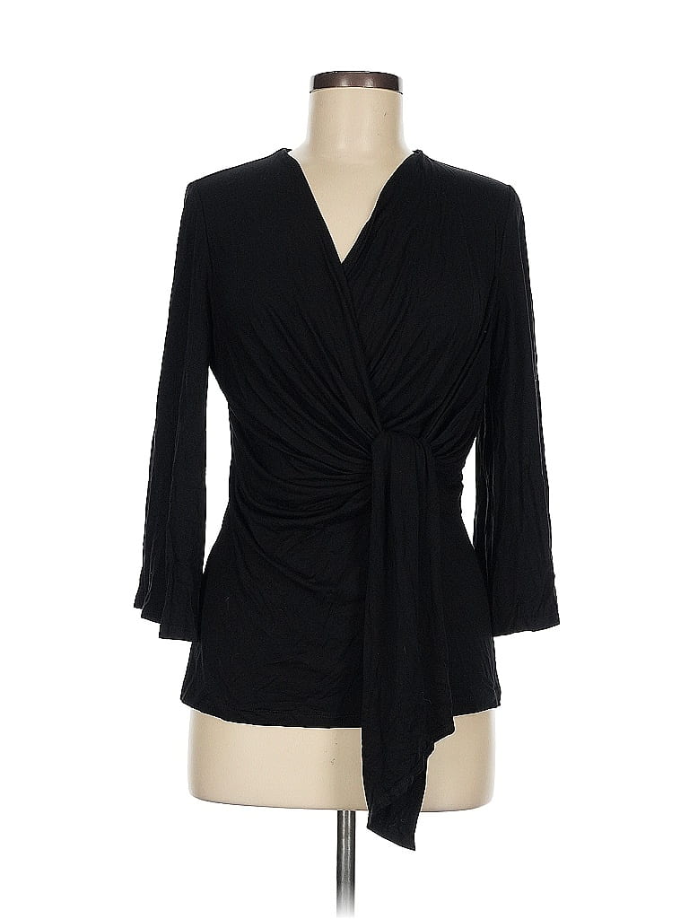 Karen Kane Black 3/4 Sleeve Blouse Size M - photo 1