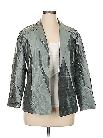 Sigrid Olsen Silk Blazer (view 1)