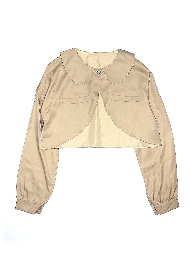 Pre-owned Shein Kids' Jacket In Brown