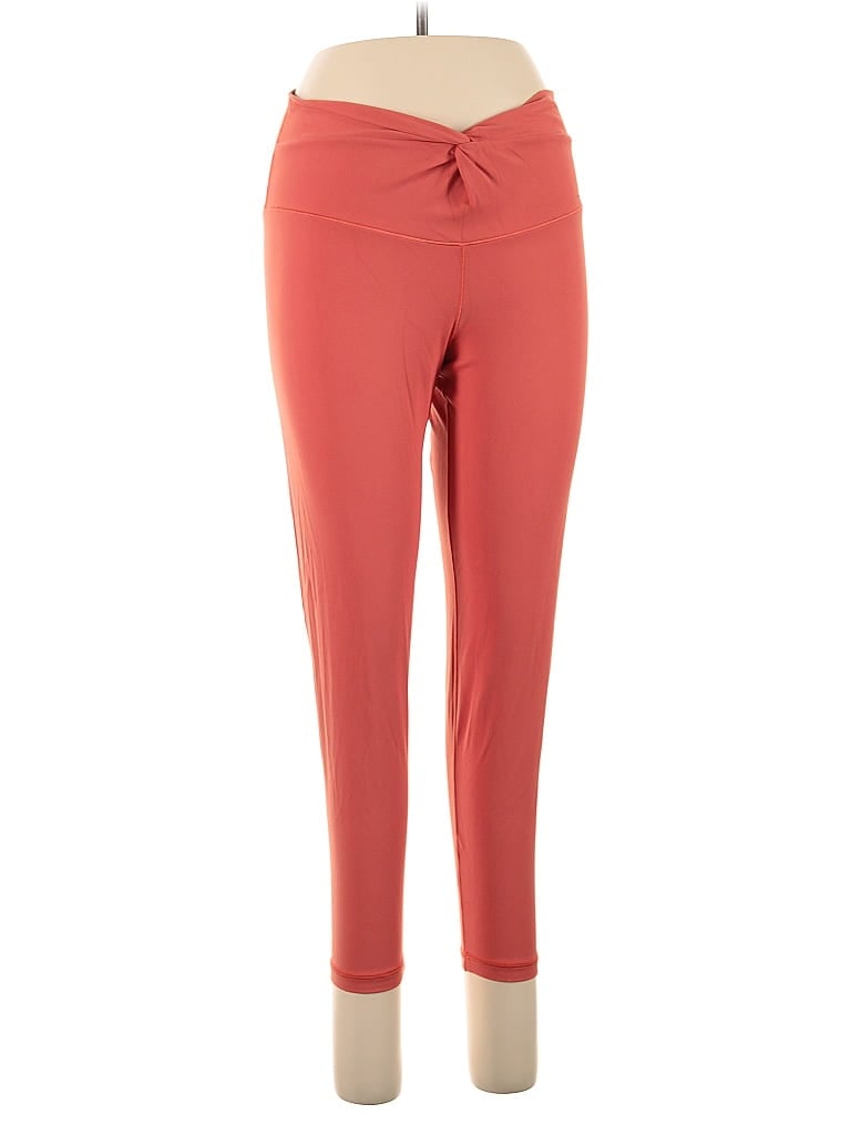 Pre-owned Offline By Aerie Active Pants In Red