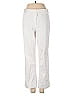 Gallery Couture Solid White Casual Pants Size 6 - photo 1