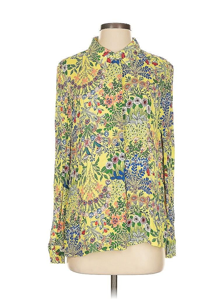 ALICE + OLIVIA Size 0 Multi Color Viscose Blend Animal Print Stripe Shift Midi Dress