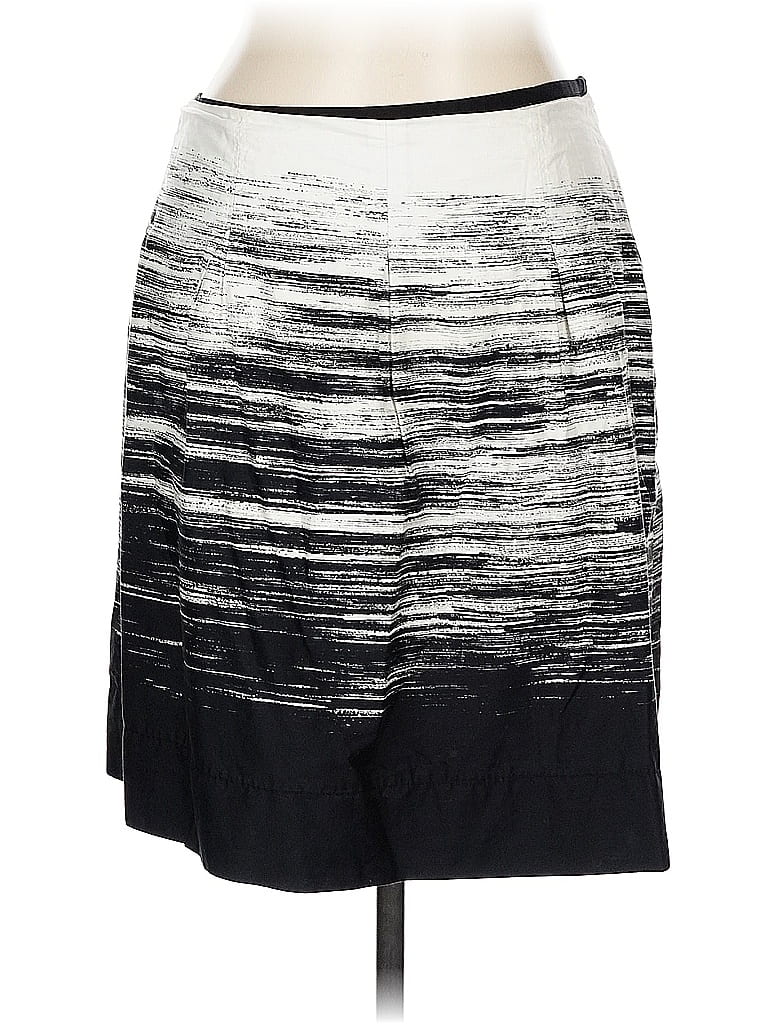 Pre-owned Ann Taylor Casual Skirt In Gray